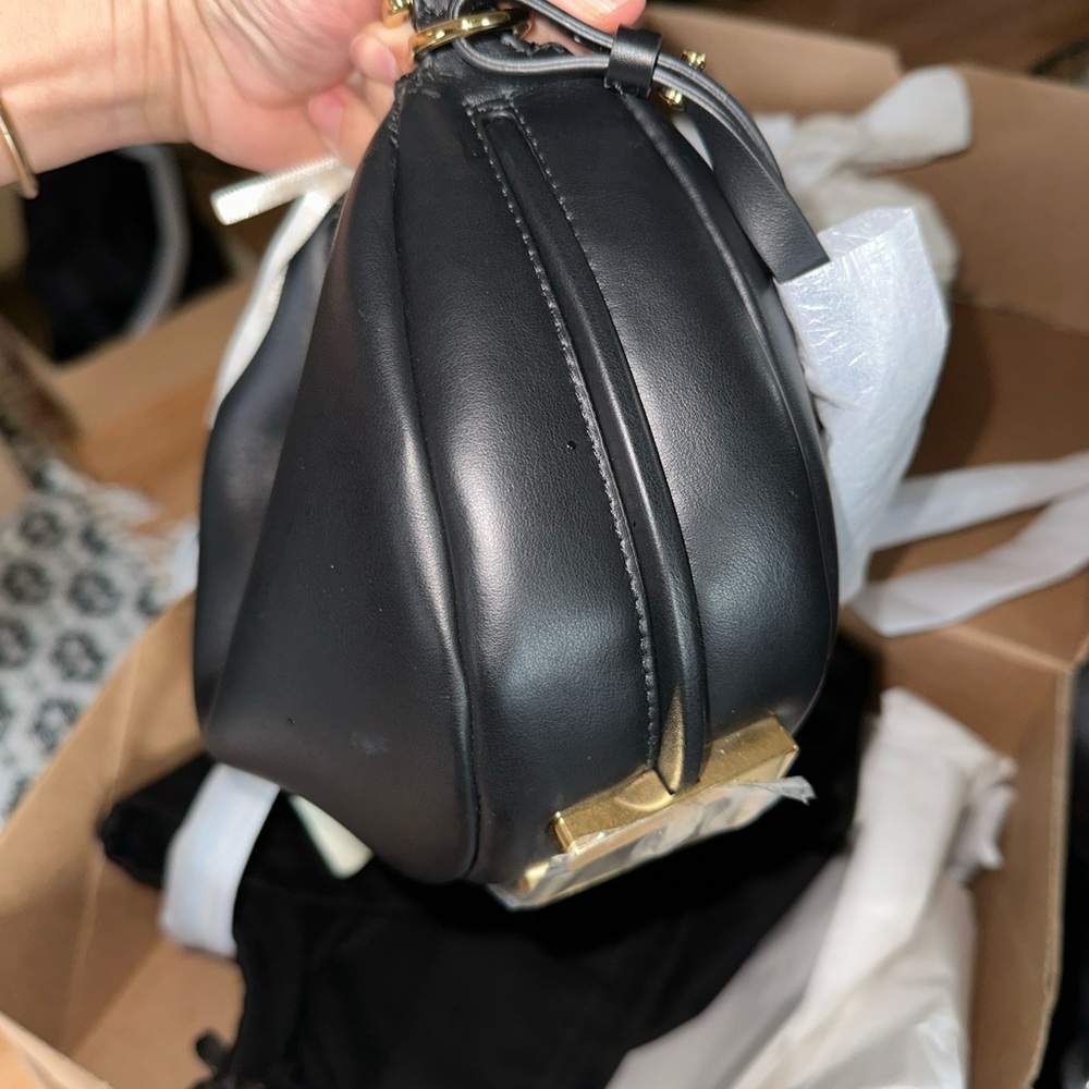 Fendi fensigraphy mini crossbody NWB black - Picture 3 of 16